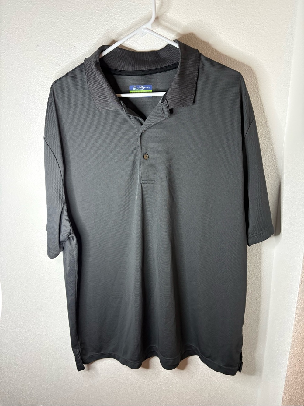 Ben Hogan Performance Men's Charcoal Polo Shirt - 2XL